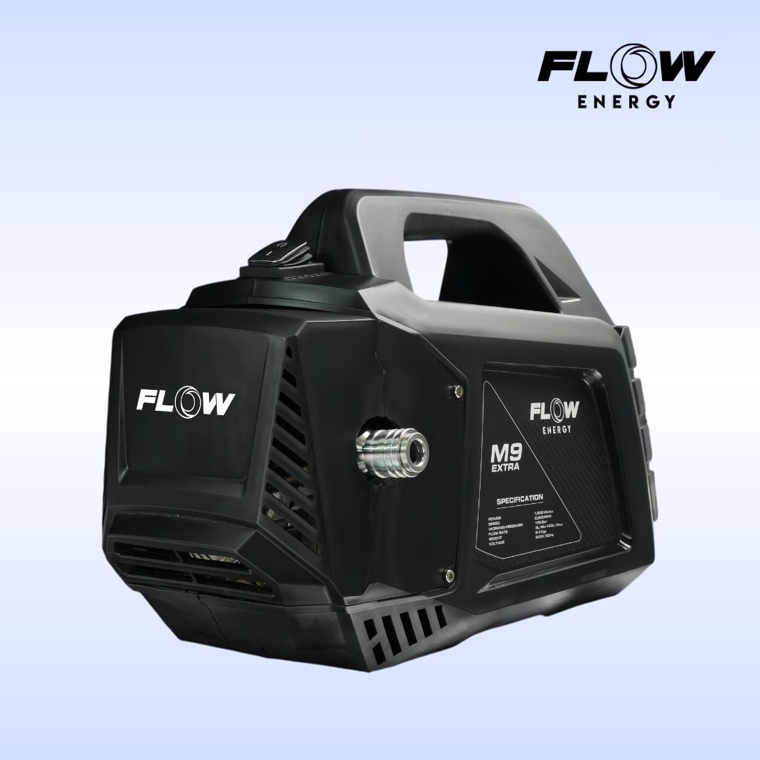 เครื่องฉีดน้ำแรงดันสูง FLOW  รุ่น M9  EXTRA NEW MODEL 2025 : PHPWFM9