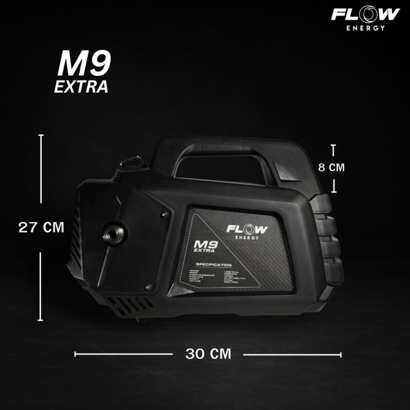 PHPWFM9 : เครื่องฉีดน้ำแรงดันสูง FLOW  รุ่น M9  EXTRA NEW MODEL 2025 - Image 3
