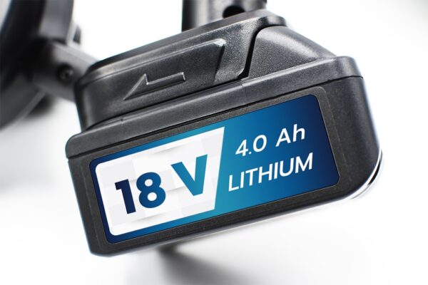แบตเตอรี่ ลิเธียม 18V 4AHสำรอง ของโบลเวอร์รุ่น F1F1 (4)