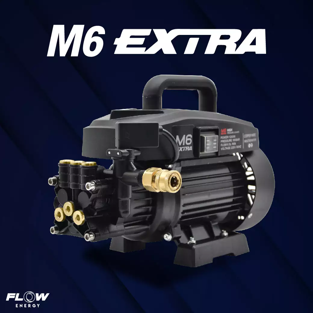 เครื่องฉีดน้ำแรงดันสูง M6 Extra