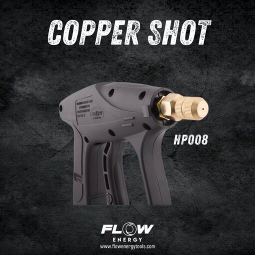 copper shot หัวฉีดปลายปืนล้างแอร์ ล้างรถ - Image 2
