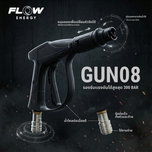 Alternative view of ปืนฉีดน้ำแรงดันสูง รุ่น GUN08