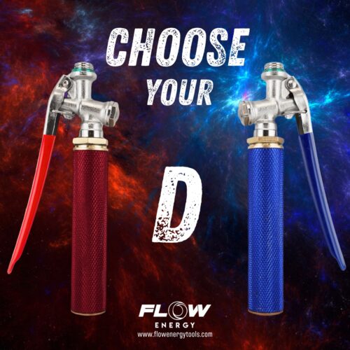 Alternative view of หัวฉีดล้างแอร์ชุด New D Special Color “RED and BLUE”
