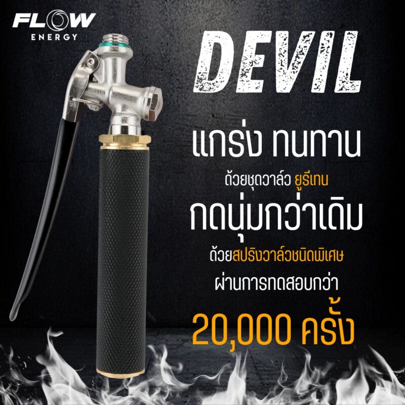KNZ1000 : หัวฉีดล้างแอร์ชุด D Devil Limited Edition - Image 3