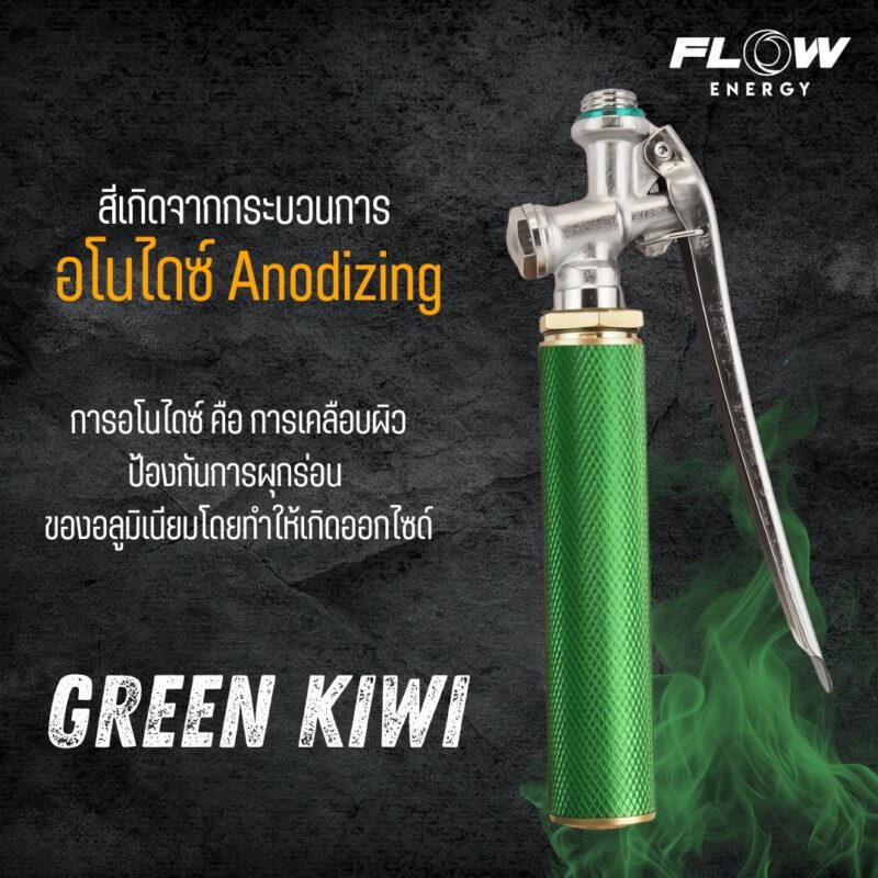 GNZ1001 : หัวฉีดล้างแอร์ชุด New D Special Color “GREEN” - Image 3