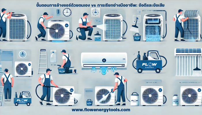 การล้างแอร์ด้วยตนเอง