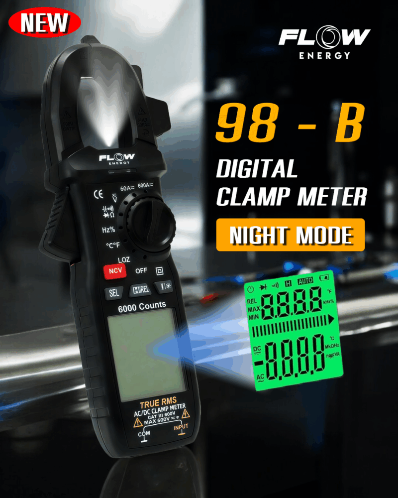 คลิปแอมป์ DIGITAL CLAMP METTER ; DC001 - Image 4
