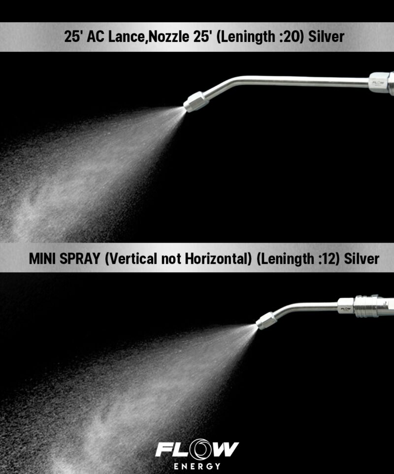 CP020 : หัวฉีดล้างแอร์ปลายงอ Mini Spray Silver (12 Cm) - Image 3