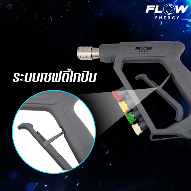 ปืนฉีดน้ำแรงดันสูง รุ่น GREY X4 : GUN013 - Image 4