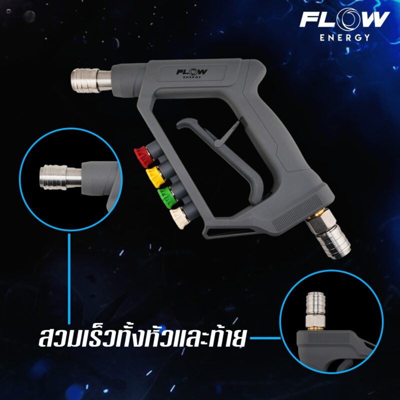 ปืนฉีดน้ำแรงดันสูง รุ่น GREY X4 : GUN013 - Image 3