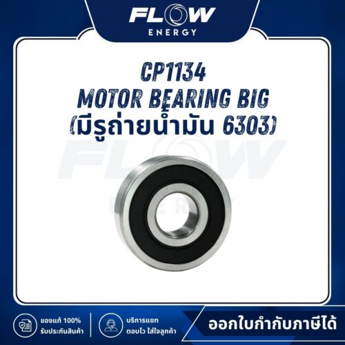 M6, M9, B2, NEWLOT Motor Bearing Big (ห้องมีรูน้ำมัน) : CP1134