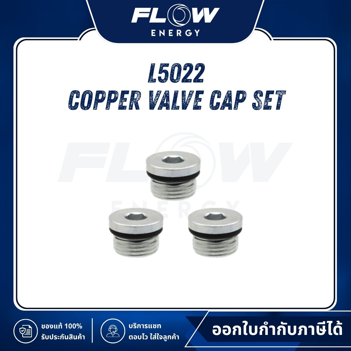 L5 Copper Valve Cap Set : L5022