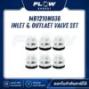MB1210 Inlet & Outlaet Valve Set : MB1210N036