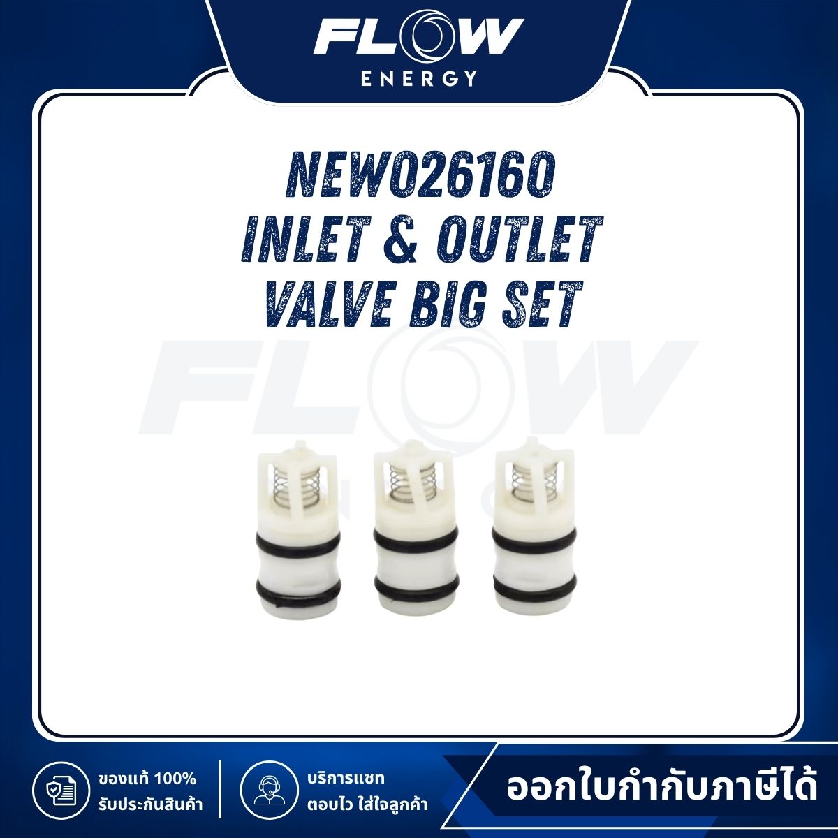 M6, M9, NEWLOT Inlet & Outlet Valve Big Set : NEW026160