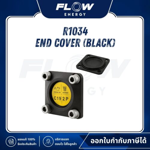 R1, R3 End Cover (Black) : R1034