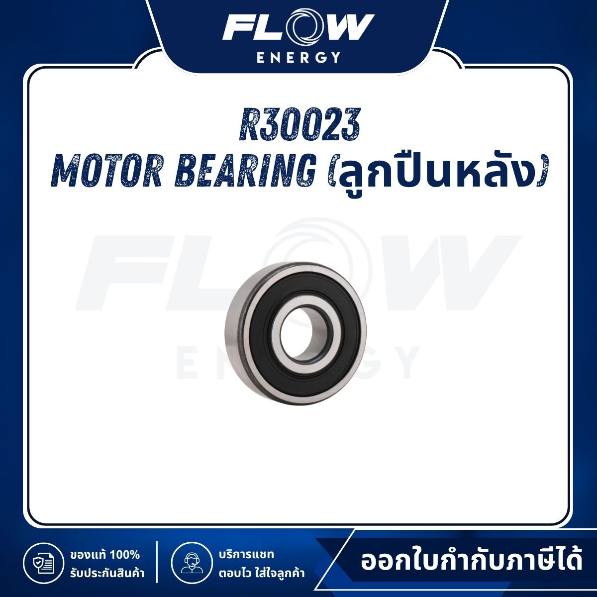 R1, R3 Motor Bearing (ลูกปืนหลัง) : R30023